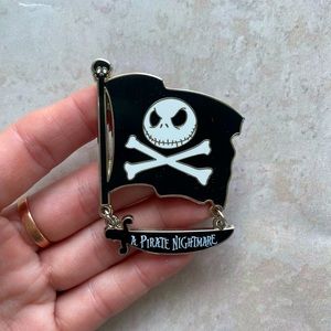 Disney Nightmare Before Christmas + Pirate Mashup Trading Pin